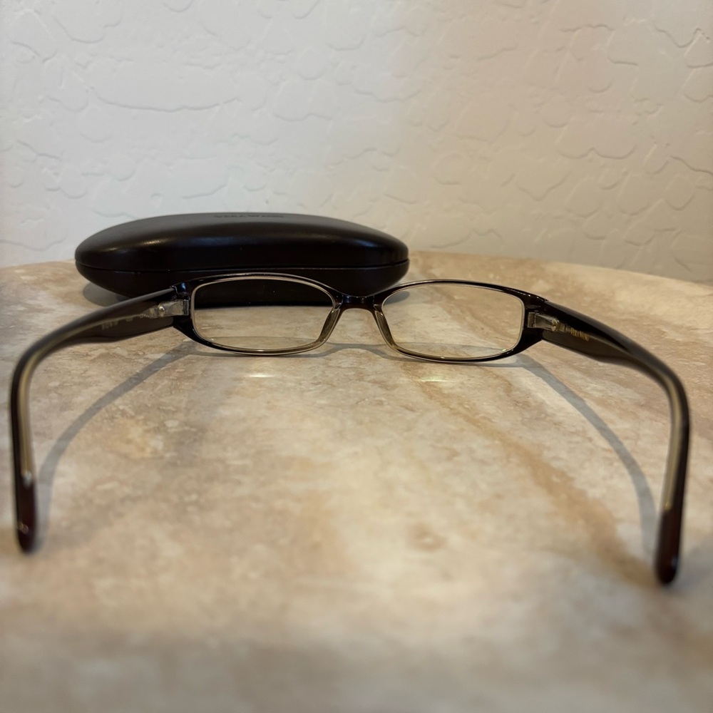 Vera Wang V033 Rounded Rectangular Eyeglasses - image 5